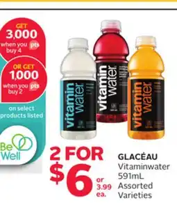 Rexall GLACÉAU Vitaminwater offer