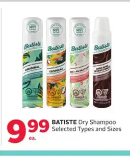 Rexall BATISTE Dry Shampoo offer
