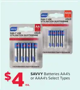 Rexall SAVVY Batteries offer