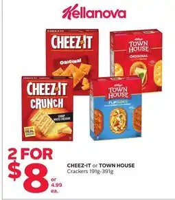 Rexall CHEEZ-IT or TOWN HOUSE Crackers offer