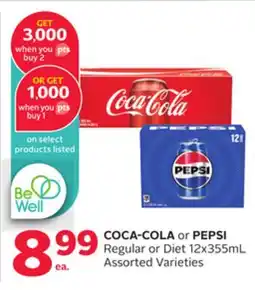 Rexall COCA-COLA or PEPSI offer