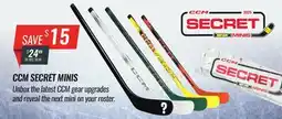 Hockey Life CCM SECRET MINI STICKS offer