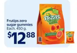 Walmart Frutips zero sugar gummies offer