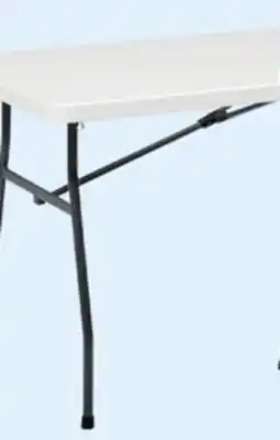 Walmart 6' Fold-in-half plastic table offer
