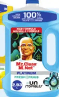 Walmart Mr. Clean Platinum all-purpose cleaner offer