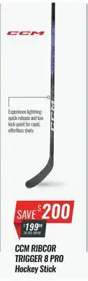Hockey Life CCM RIBCOR TRIGGER 8 PRO HOCKEY STICK offer
