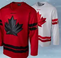 Hockey Life BAUER X HOCKEY CANADA REPLICA JERSEYS offer