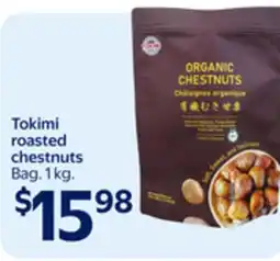 Walmart Tokimi roasted chestnuts offer