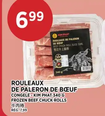 Kim Phat KIM PHAT FROZEN BEEF CHUCK ROLLS offer