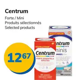 Accès pharma Centrum Mini offer