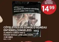 Kim Phat ALIMENTS CONSCO FROZEN WHOLE LAMB LOIN CHOPS offer