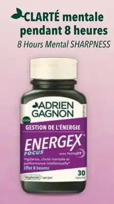 Accès pharma ADRIEN GAGNON ENERGEX offer