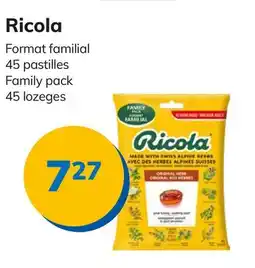 Accès pharma Ricola offer