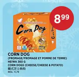 Kim Phat HEIWA CORN DOGS (CHEESE/CHEESE & POTATO) offer