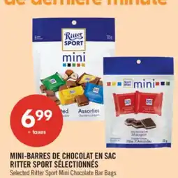Pharmaprix Selected Ritter Sport Mini Chocolate Bar Bags offer