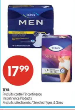 Pharmaprix TENA Incontinence Products offer