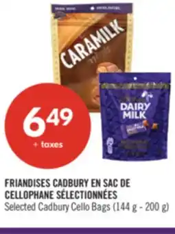 Pharmaprix Selected Cadbury Cello Bags offer