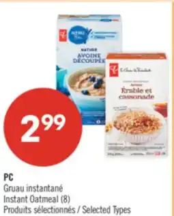 Pharmaprix PC Instant Oatmeal offer