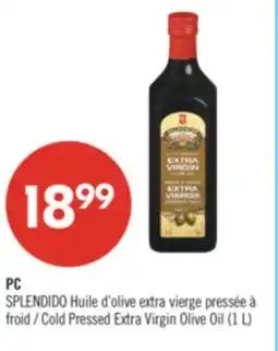 Pharmaprix PC SPLENDIDO Cold Pressed Extra Virgin Olive Oil offer