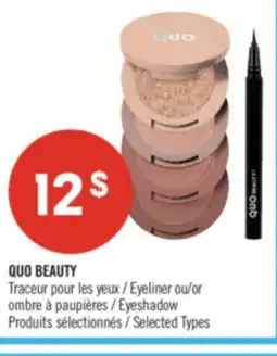 Pharmaprix QUO BEAUTY Eyeliner or Eyeshadow offer