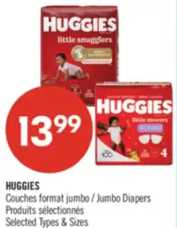 Pharmaprix HUGGIES Jumbo Diapers offer