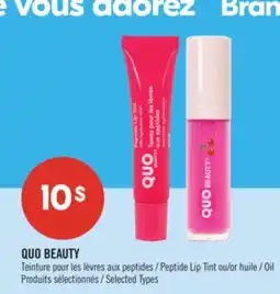 Pharmaprix QUO BEAUTY Peptide Lip Tint or Oil offer