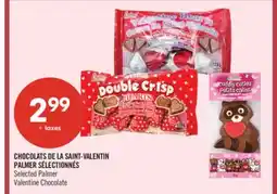 Pharmaprix Selected Palmer Valentine Chocolate offer