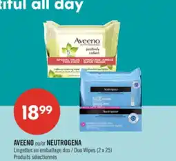 Pharmaprix AVEENO or NEUTROGENA or Duo Wipes offer
