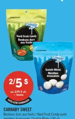 Pharmaprix CARNABY SWEET Hard Fruit Candy or Scotch Mints (180 g) offer