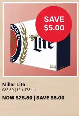 LCBO Miller Lite offer