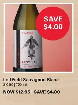 LCBO LeftField Sauvignon Blanc offer