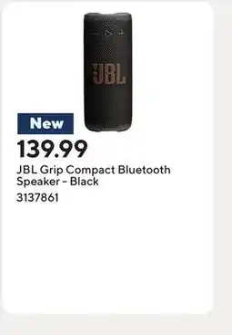 Staples JBL Grip Compact Bluetooth Speaker - Black offer
