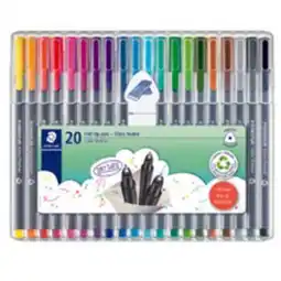 Staples Staedtler Triplus Fineliners offer