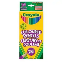 Staples Crayola Coloured Pencils offer