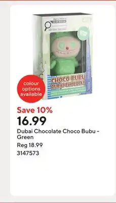Staples Dubai Chocolate Choco Bubu - Green offer