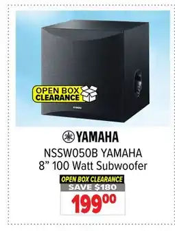 2001 Audio Video NSSW050B YAMAHA 8 100 Watt Subwoofer offer