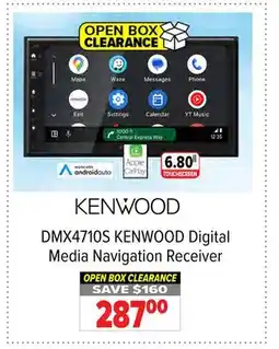 2001 Audio Video DMX4710S KENWOOD Digital Media Navigation Receiver offer