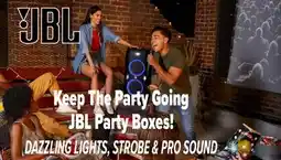 2001 Audio Video CLUB120 - JBL Party Boxes! offer