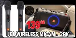 2001 Audio Video JBL WIRELESS MICAM offer