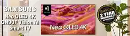 2001 Audio Video QN50QN90F Samsung 50 Neo QLED 4K QN90F Vision AI Smart TV offer
