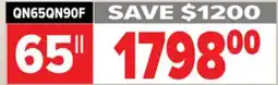 2001 Audio Video QN65QN90F SAMSUNG 65 QLED 4K NEO PANEL offer