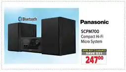 2001 Audio Video SCPM700 Panasonic Compact Hi-Fi Micro System offer