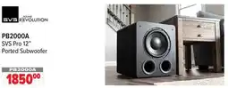 2001 Audio Video PB2000A SVS Pro 12 Ported Subwoofer offer