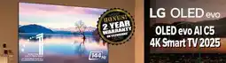 2001 Audio Video OLED42C5 LG 42 OLED evo AI C5 4K Smart TV 2025 offer