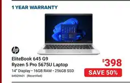 Visions Electronics HP EliteBook 645 G9 Ryzen 5 Pro 5675U Laptop offer