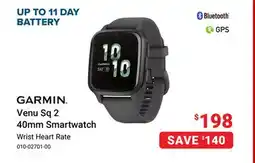 Visions Electronics Garmin Venu Sq 2 40mm Smartwatch offer