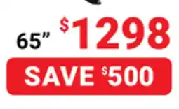 Visions Electronics 65 QNED 91 4K Smart TV offer