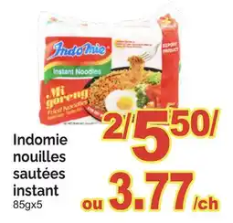 T&T Supermarket INDOMIE NOUILLES SAUTÉES INSTANT, 85GX5 offer