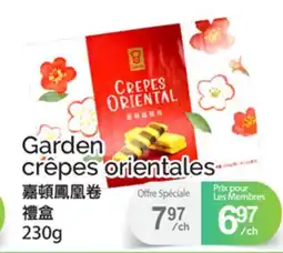 T&T Supermarket GARDEN CRÊPES ORIENTALES offer