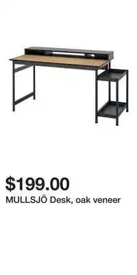 IKEA MULLSJÖ Desk, oak veneer offer